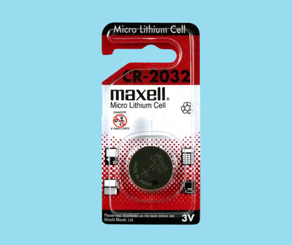 Maxell Micro Lithium Cell CR2032 For Diabetes Monitor Device Shaki